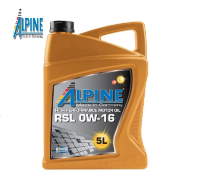 Alpine RSL 0W-16 Mühərrik yağı - ALPİNE