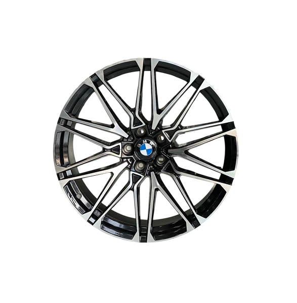 BMW diskləri F15 R21 DSC112 qara/metallik - 1