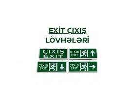 Çıxış (exit) lövhələri - 1