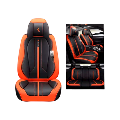 Oturacaq üçün çexol Deluxe Boss Ferrari Series Black/Orange - BOSS