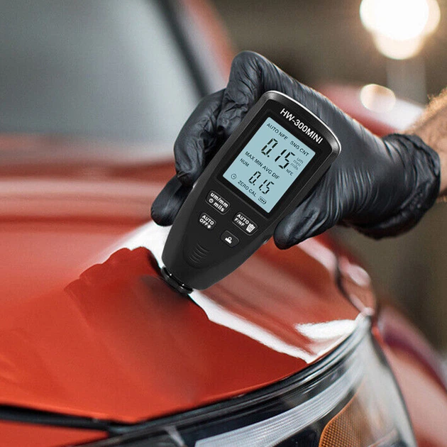 Tolşinomer Avtoboya qalınlıq ölçən LKP maqnitli XİAMEN HW300-MİNİ - 4